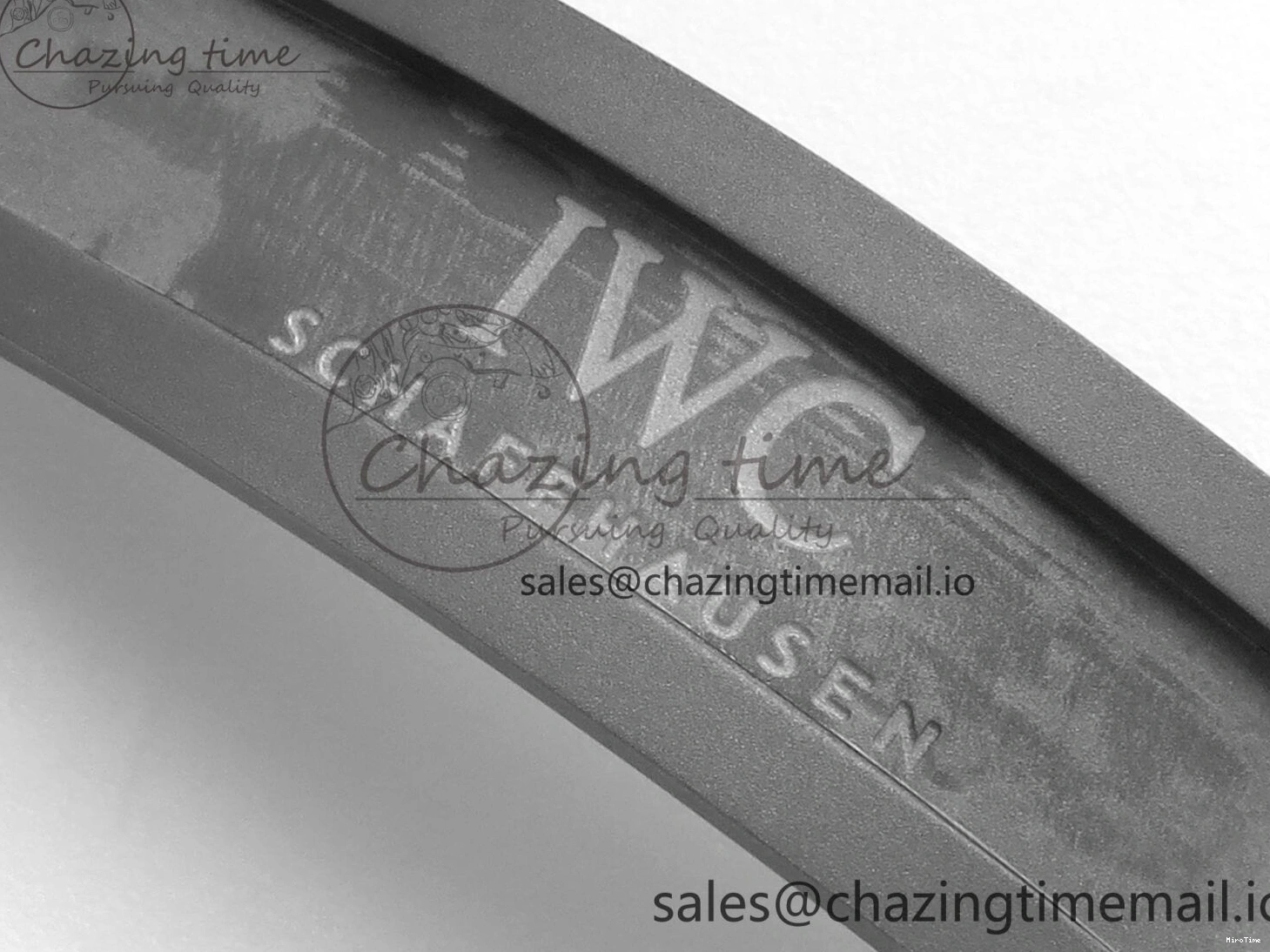 MIROTIME 0505 Durable Big Pilot IW329702 M+F 1:1 Best Edition Green Dial on Green Leather Strap MY 7006